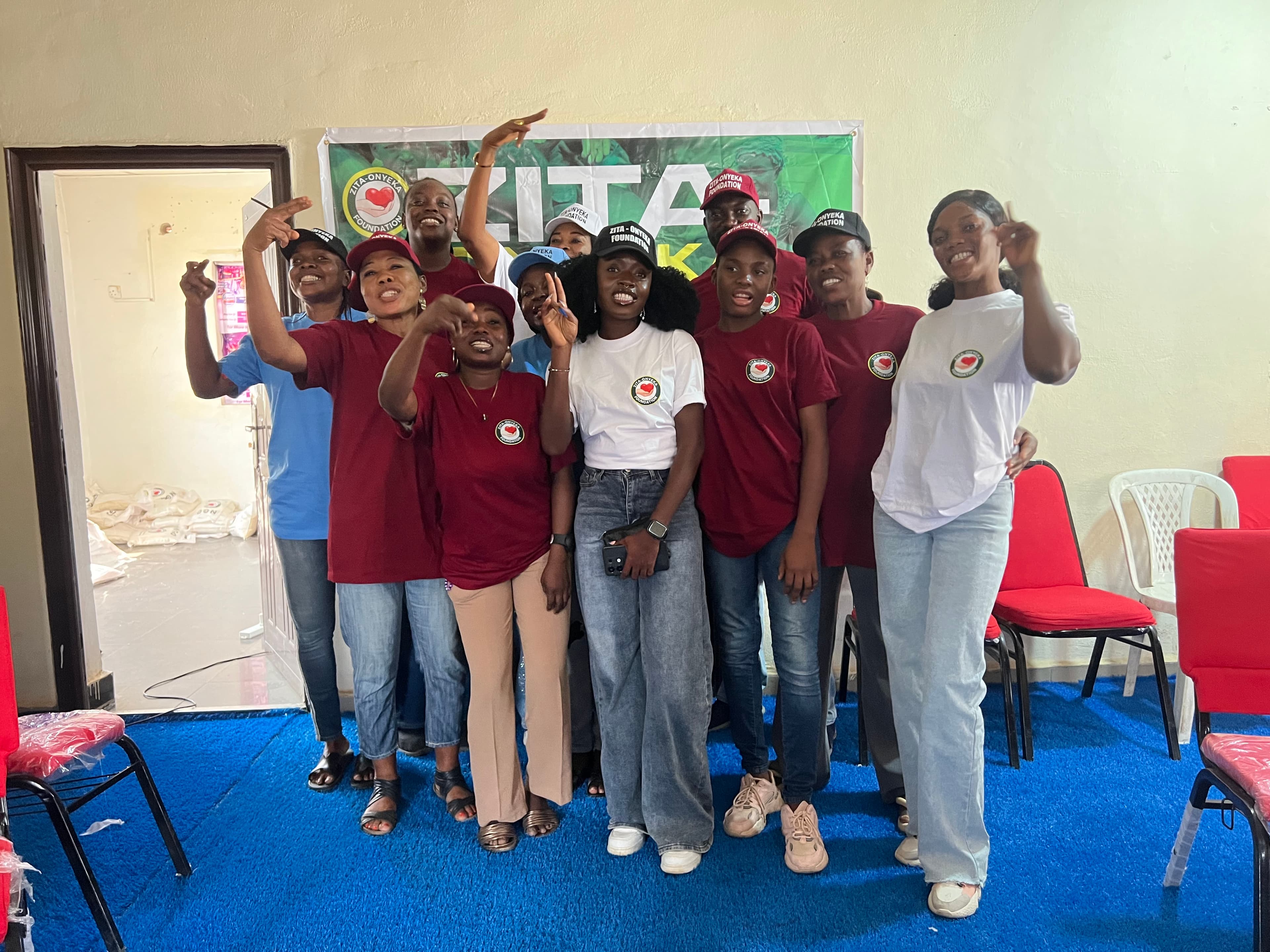 Women participating in a foundation skill program