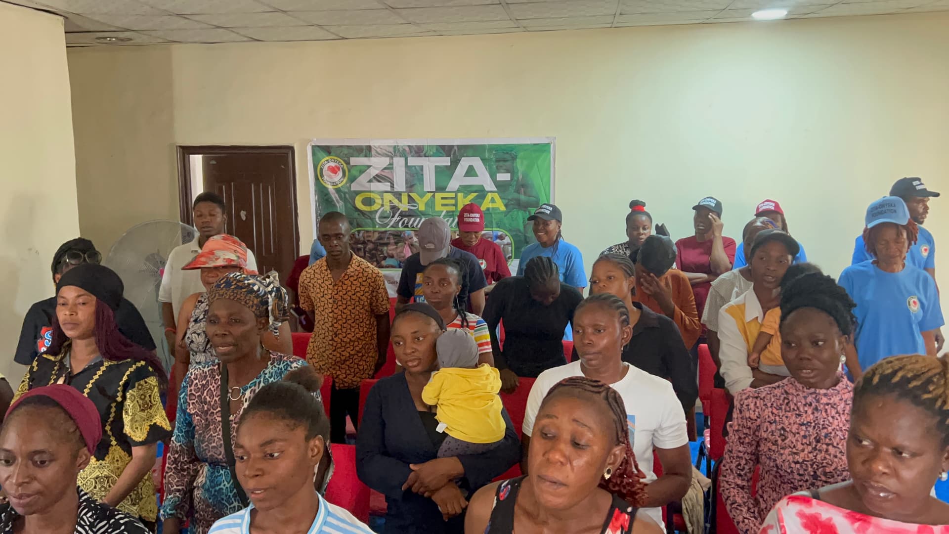 Outreach moments with Zita-Onyeka Foundation team